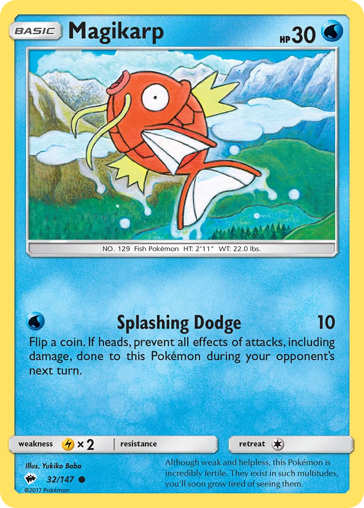Magikarp 032/147 Common