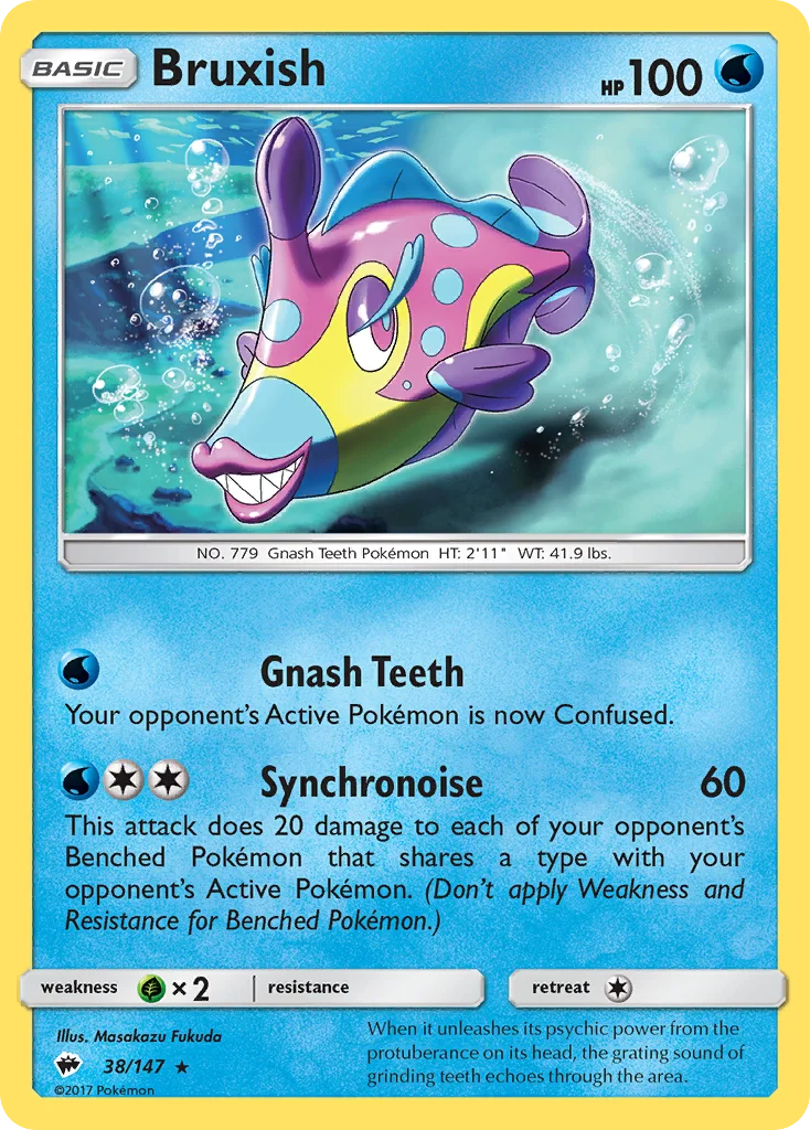 Bruxish 038/147 Rare