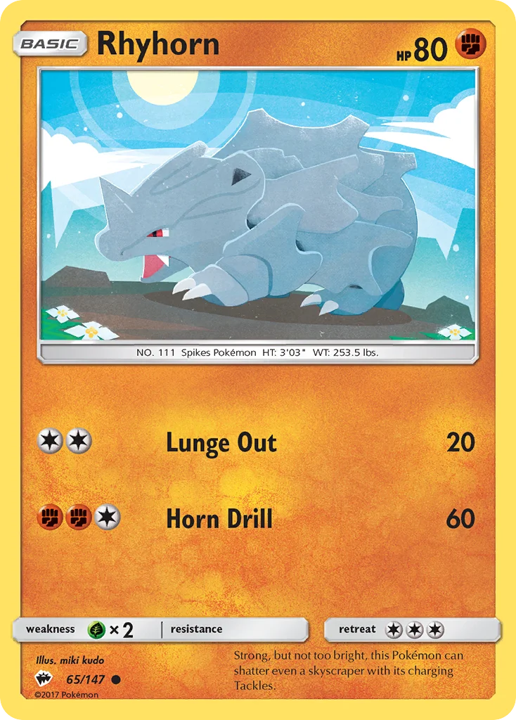 Rhyhorn 065/147 Common