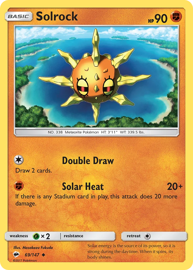 Solrock 069/147 Uncommon