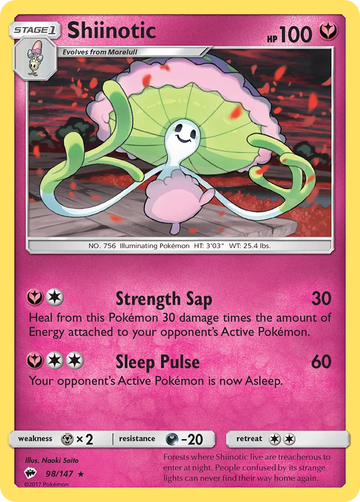 Shiinotic 098/147 Rare