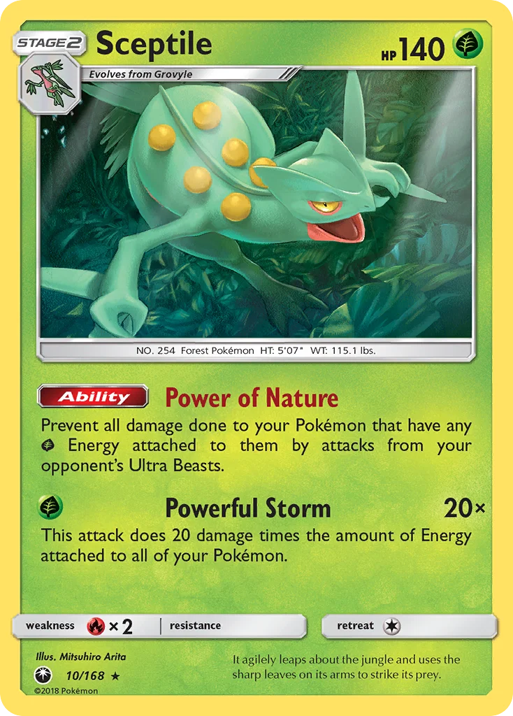 Sceptile 010/168 Rare