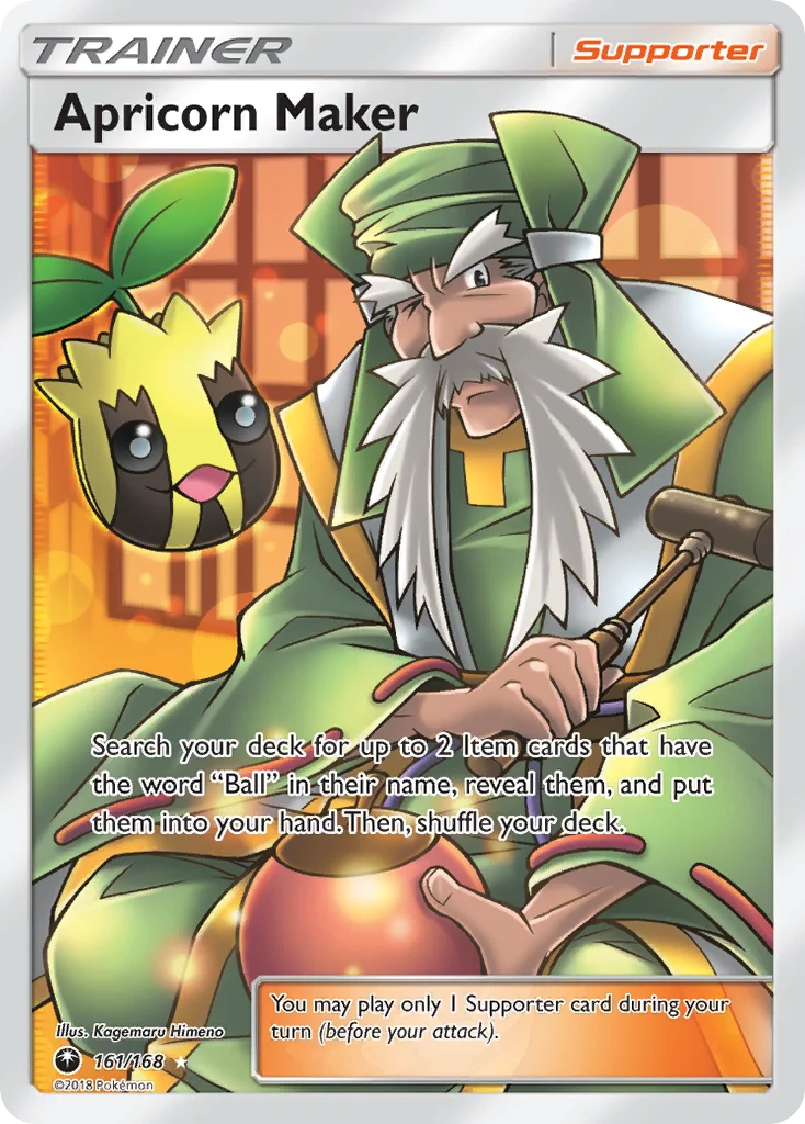 Apricorn Maker 161/168 Rare ultra