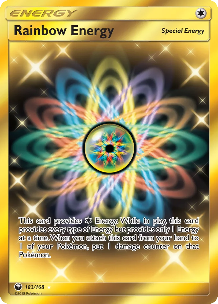 Rainbow Energy 183/168 Rare secret