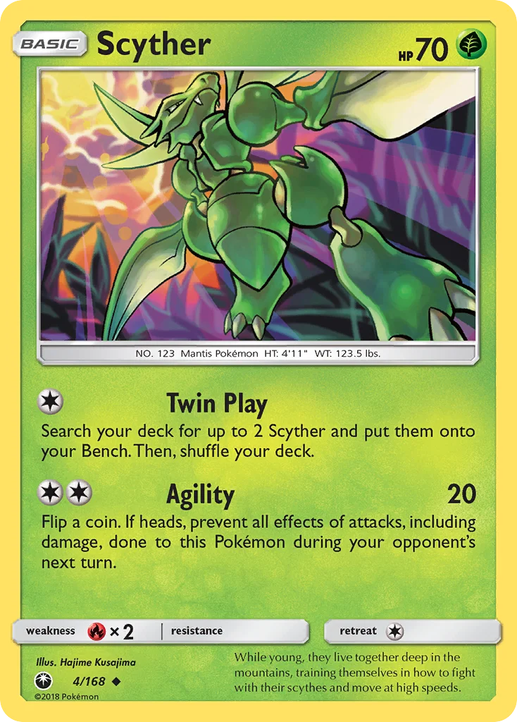 Scyther 004/168 Uncommon