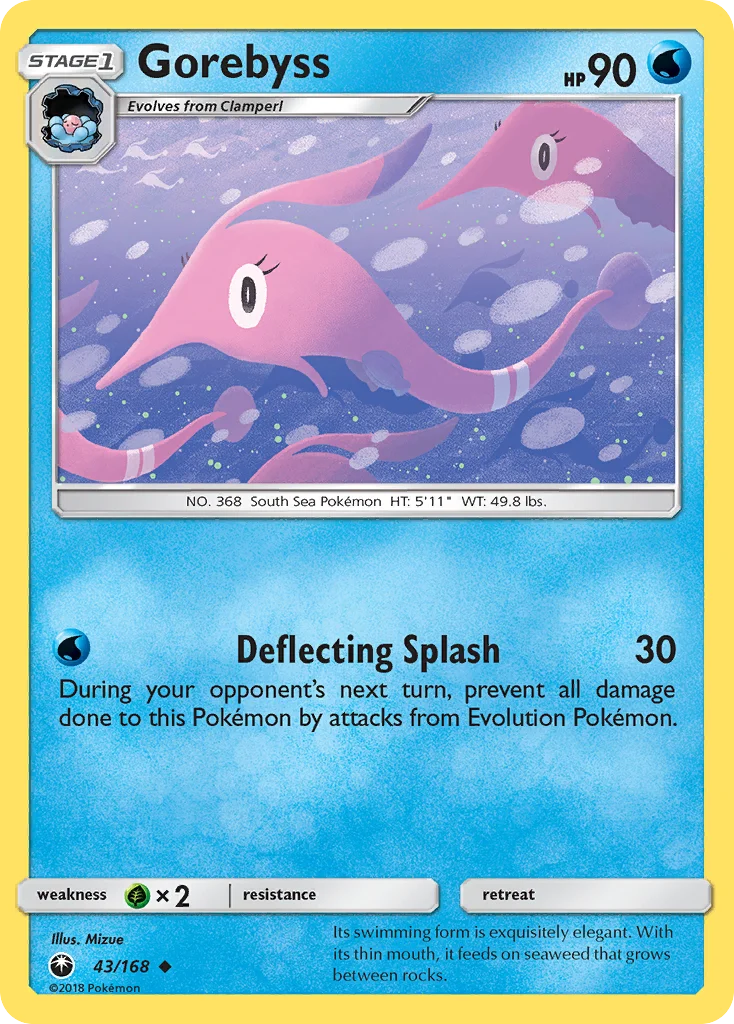 Gorebyss 043/168 Uncommon
