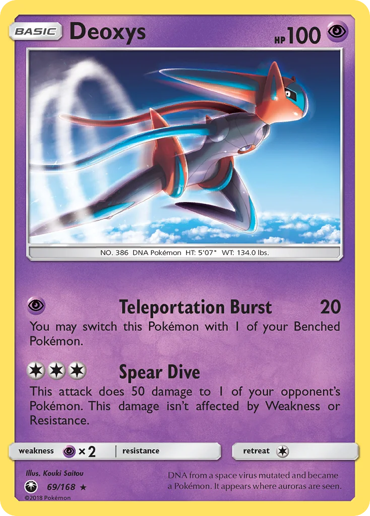 Deoxys 069/168 Rare