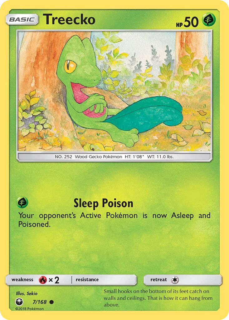 Treecko 007/168 Common