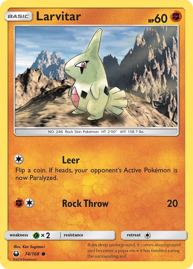 Larvitar 074/168 Common