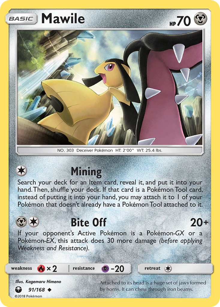 Mawile 091/168 Uncommon
