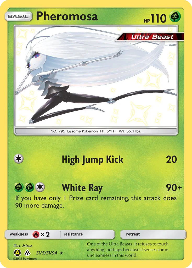 Pheromosa SV5/94 Rare shiny