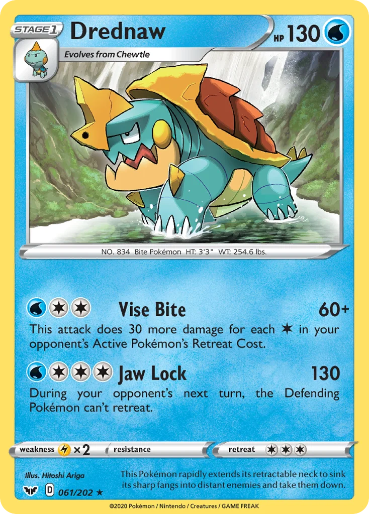 Drednaw 061/202 Rare