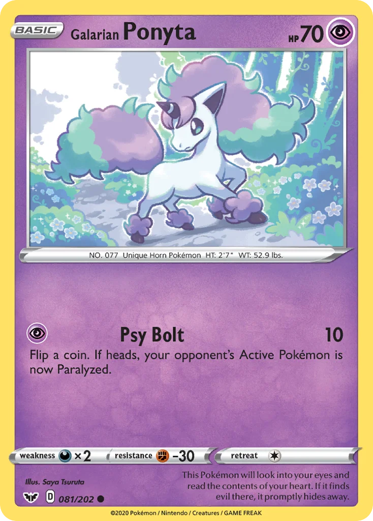 Galarian Ponyta 081/202 Common