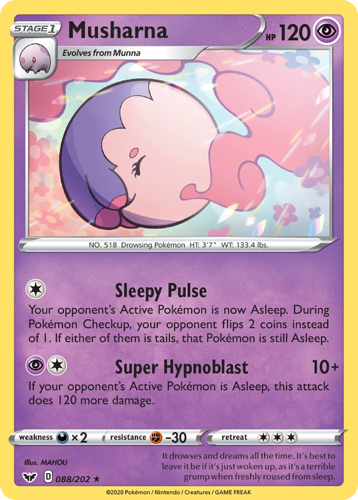 Musharna 088/202 Rare