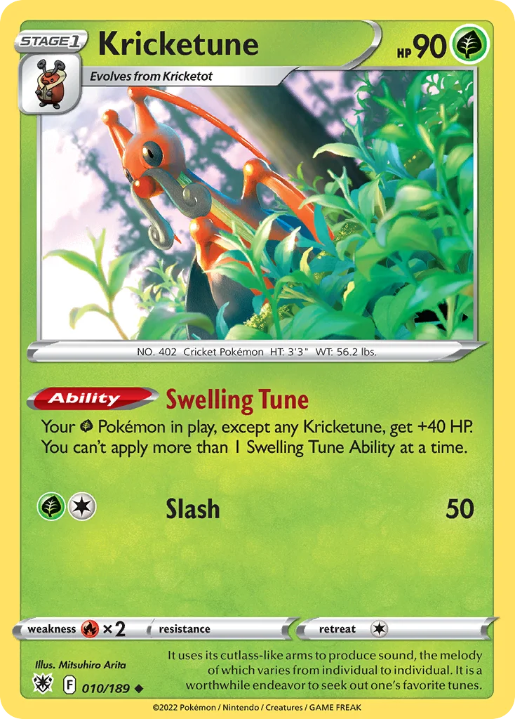 Kricketune 010/189 Uncommon