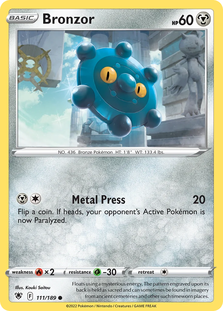 Bronzor 111/189 Common