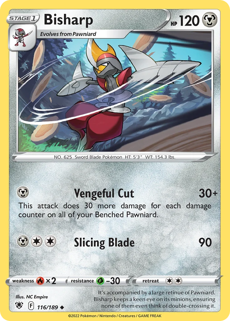 Bisharp 116/189 Uncommon