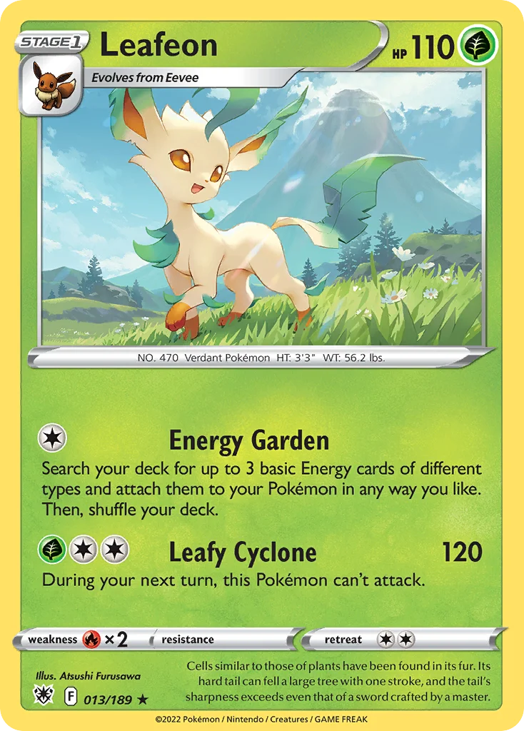 Leafeon 013/189 Rare
