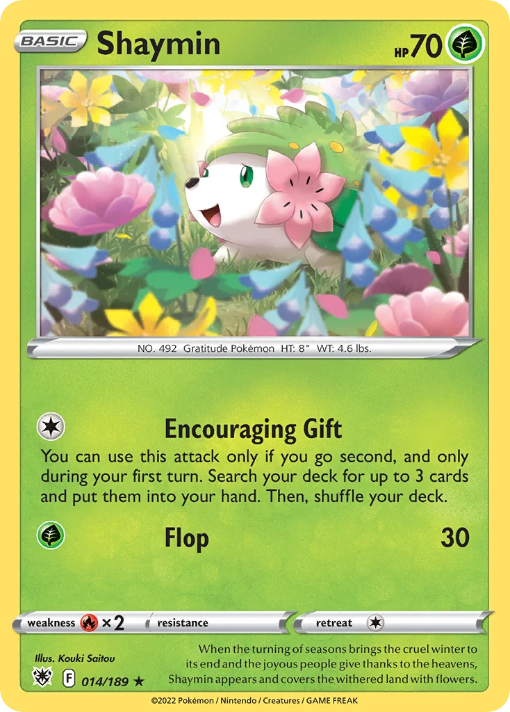 Shaymin 014/189 Rare