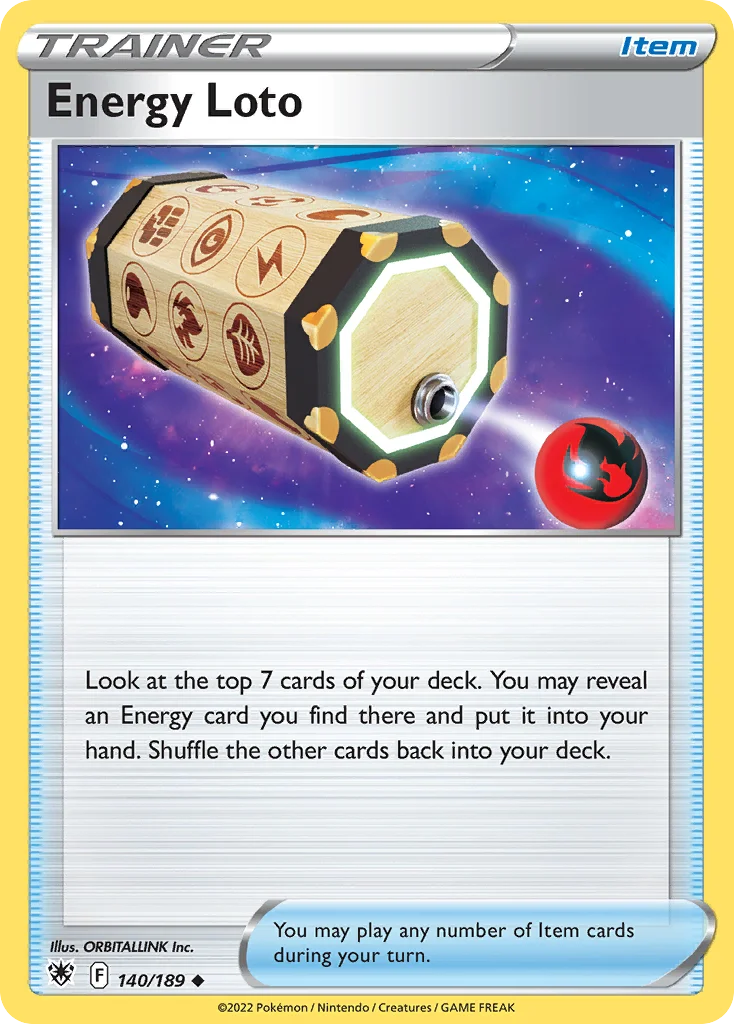 Energy Loto 140/189 Uncommon