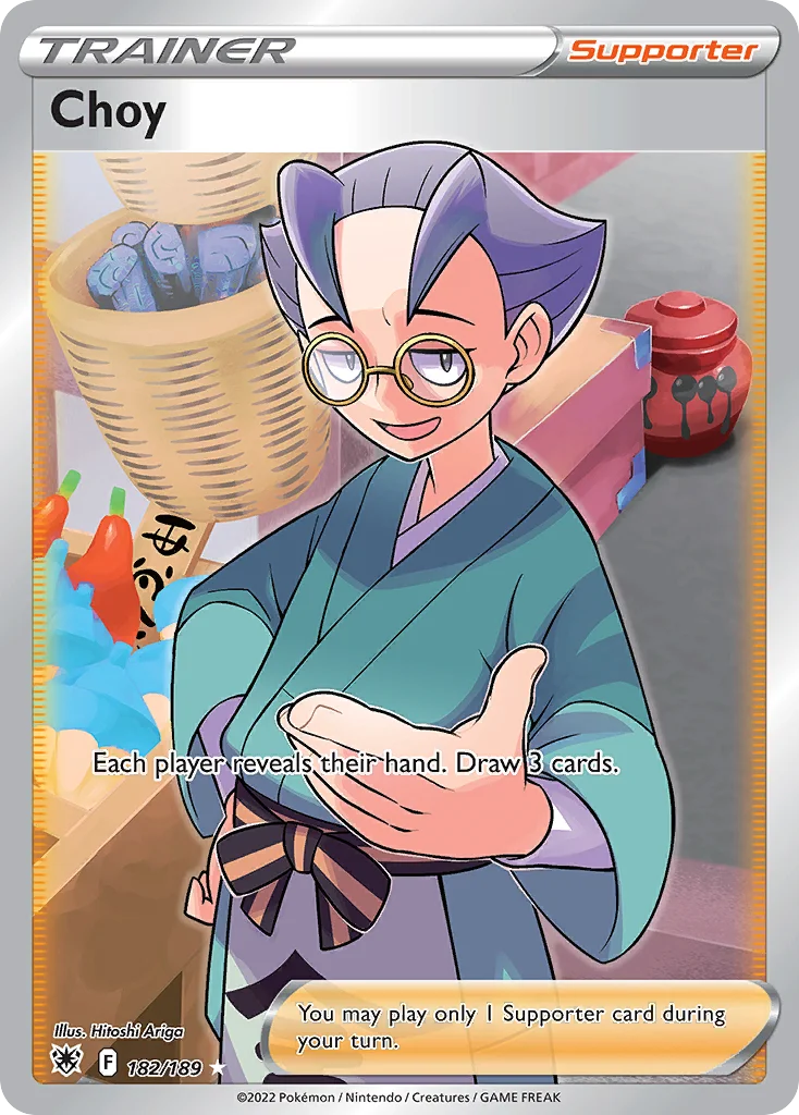Choy 182/189 Rare ultra