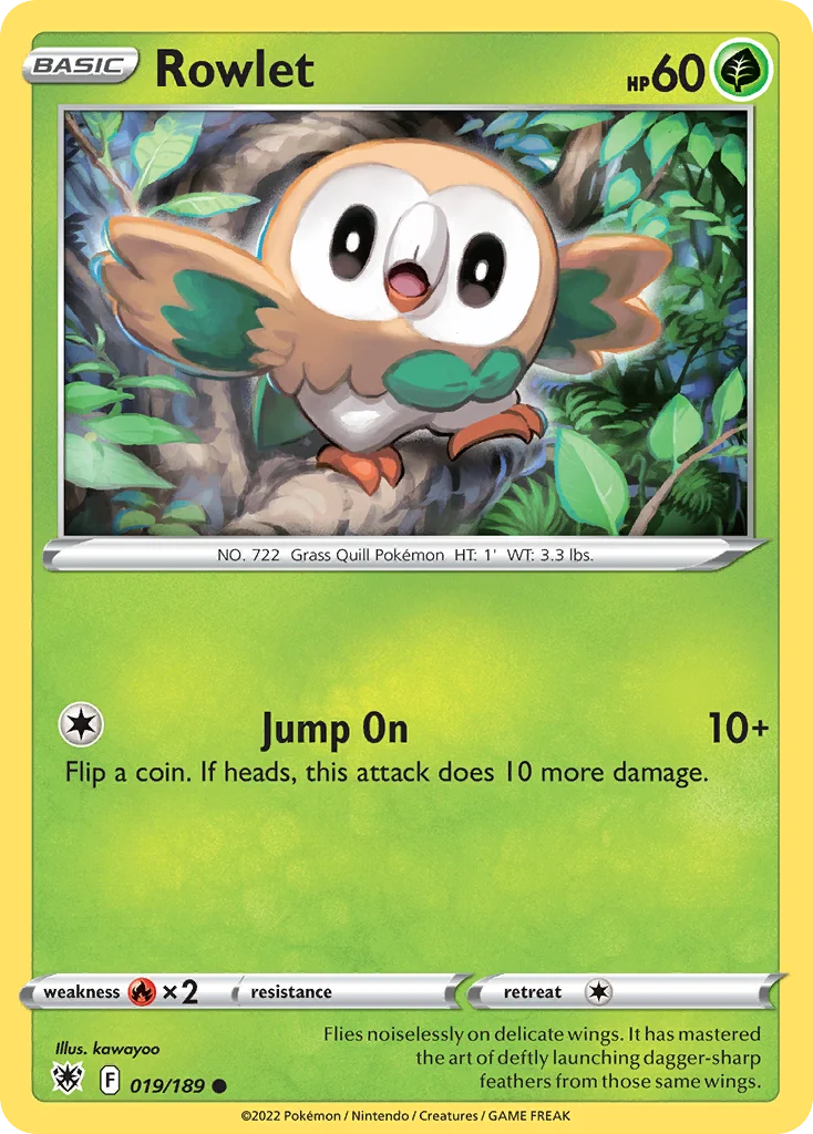 Rowlet 019/189 Common
