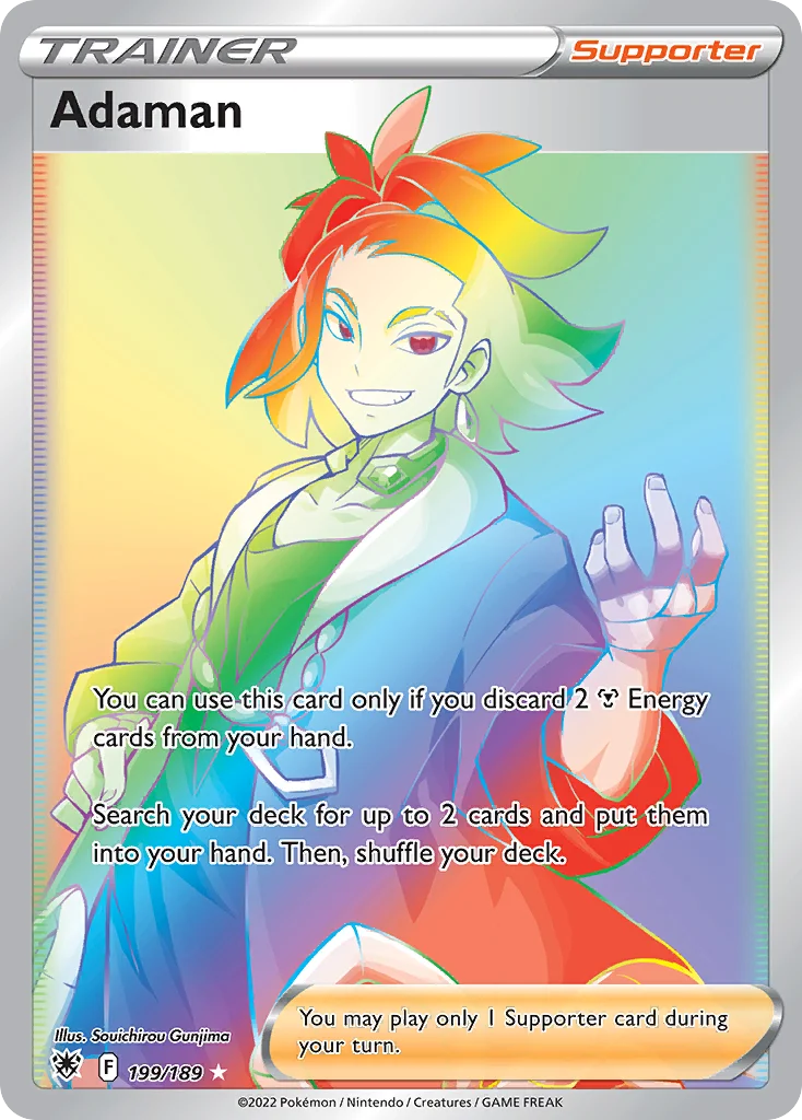 Adaman 199/189 Rare rainbow