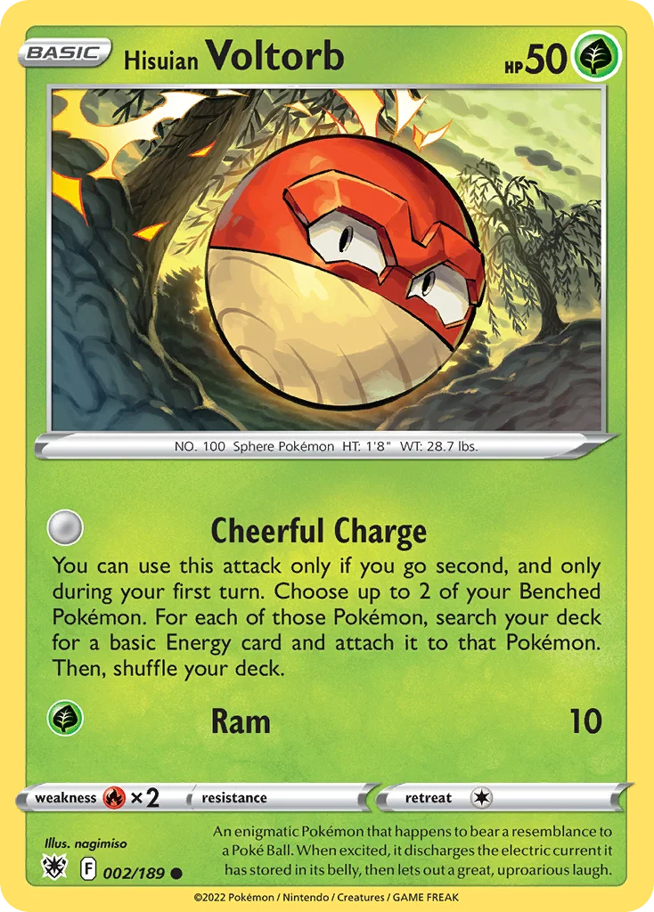 Hisuian Voltorb 002/189 Common