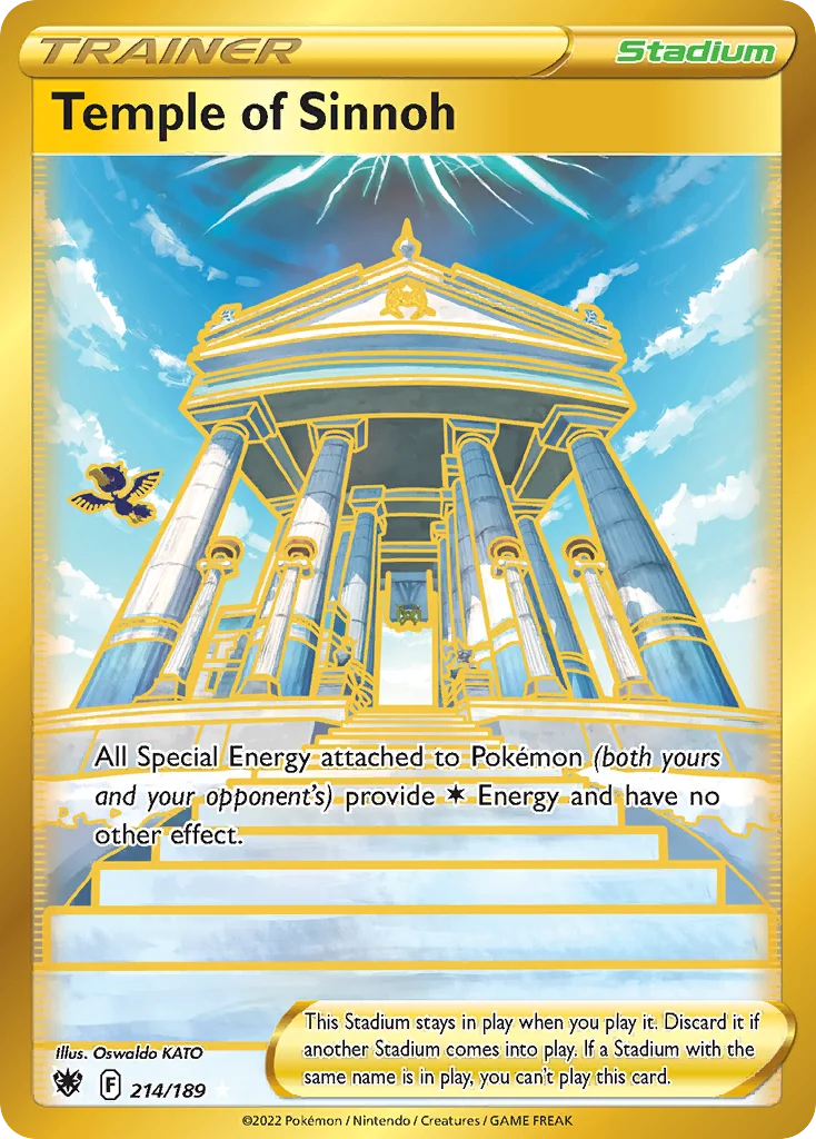 Temple of Sinnoh 214/189 Rare secret
