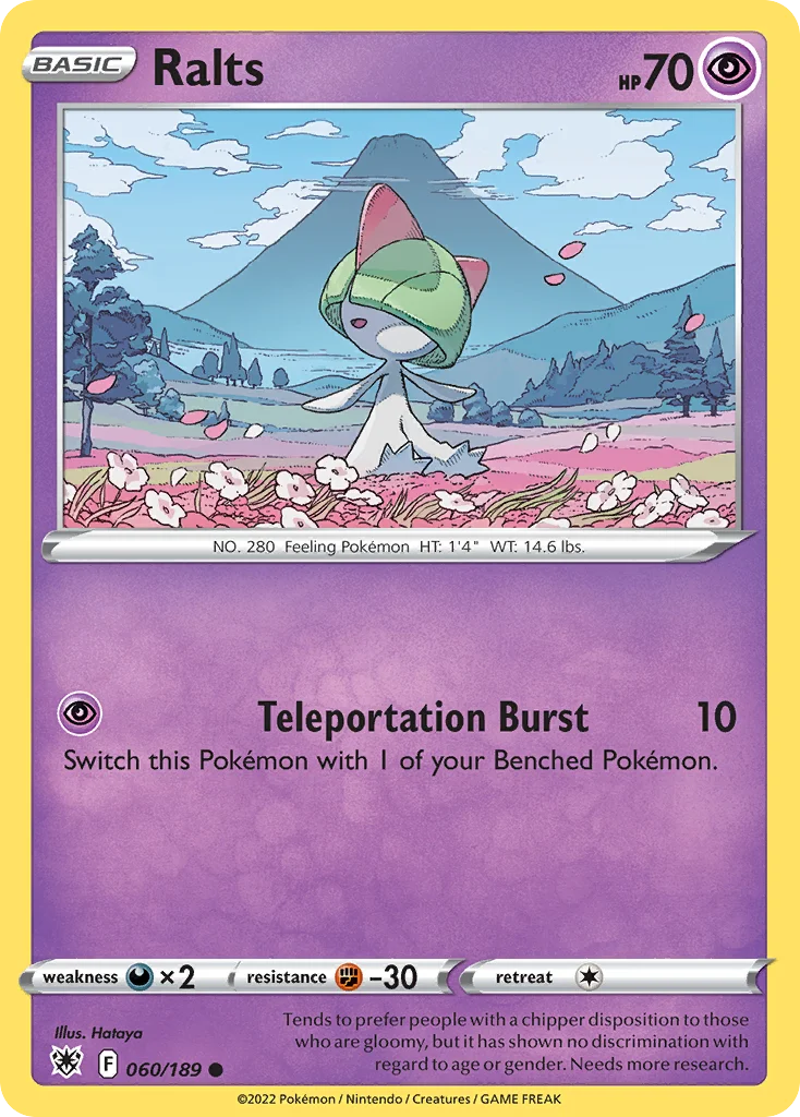 Ralts 060/189 Common