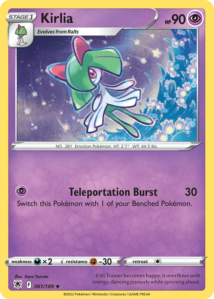 Kirlia 061/189 Uncommon