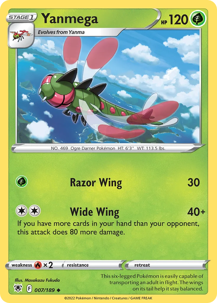 Yanmega 007/189 Uncommon
