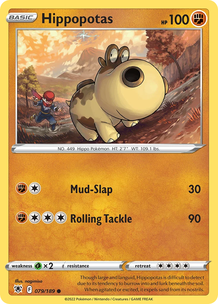 Hippopotas 079/189 Common