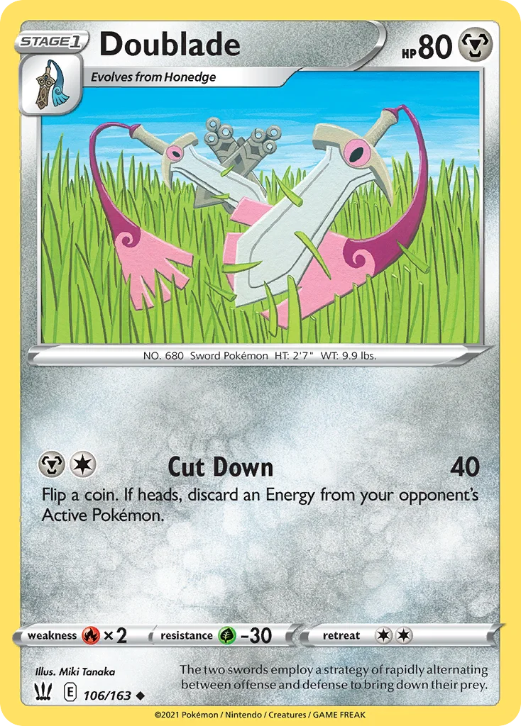 Doublade 106/163 Uncommon