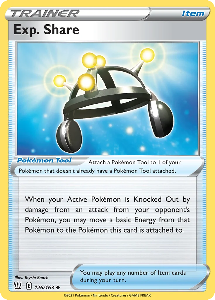 Exp. Share 126/163 Uncommon