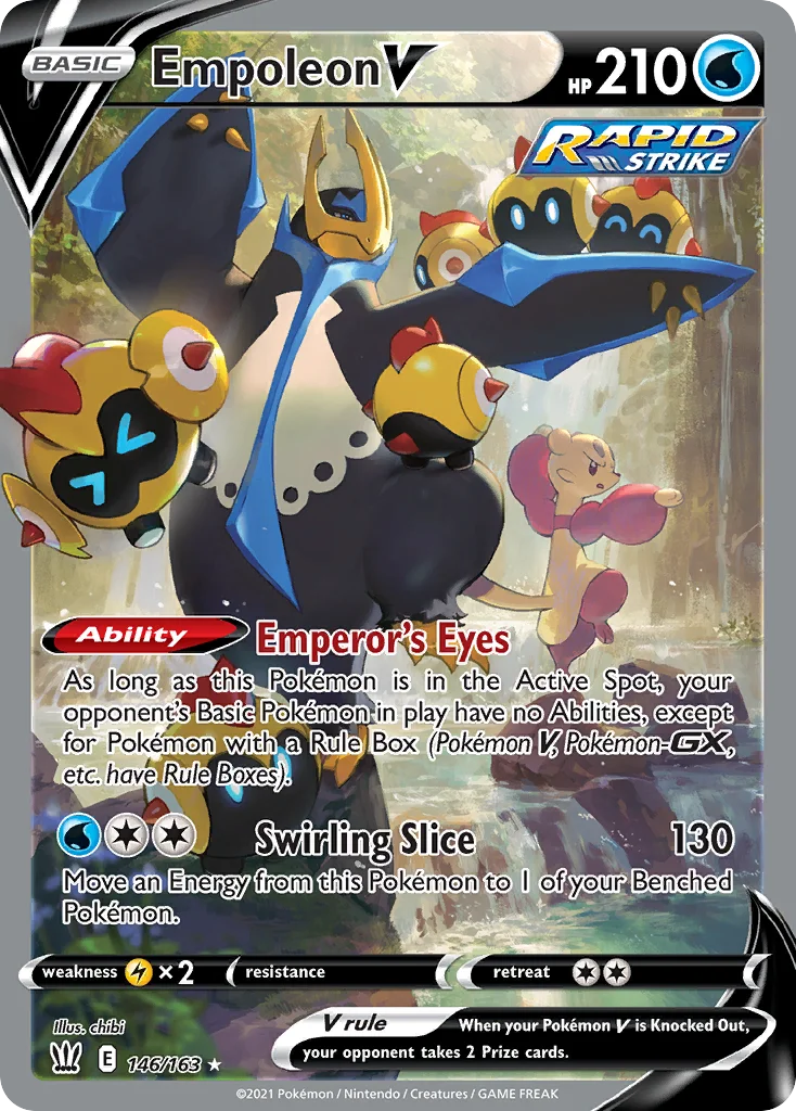Empoleon V 146/163 Rare ultra