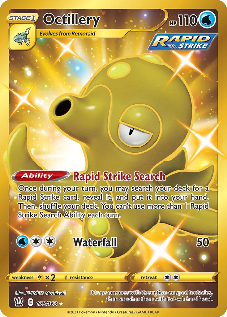 Octillery 178/163 Rare secret