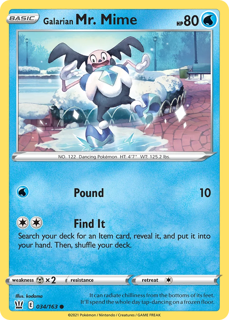 Galarian Mr. Mime 034/163 Common