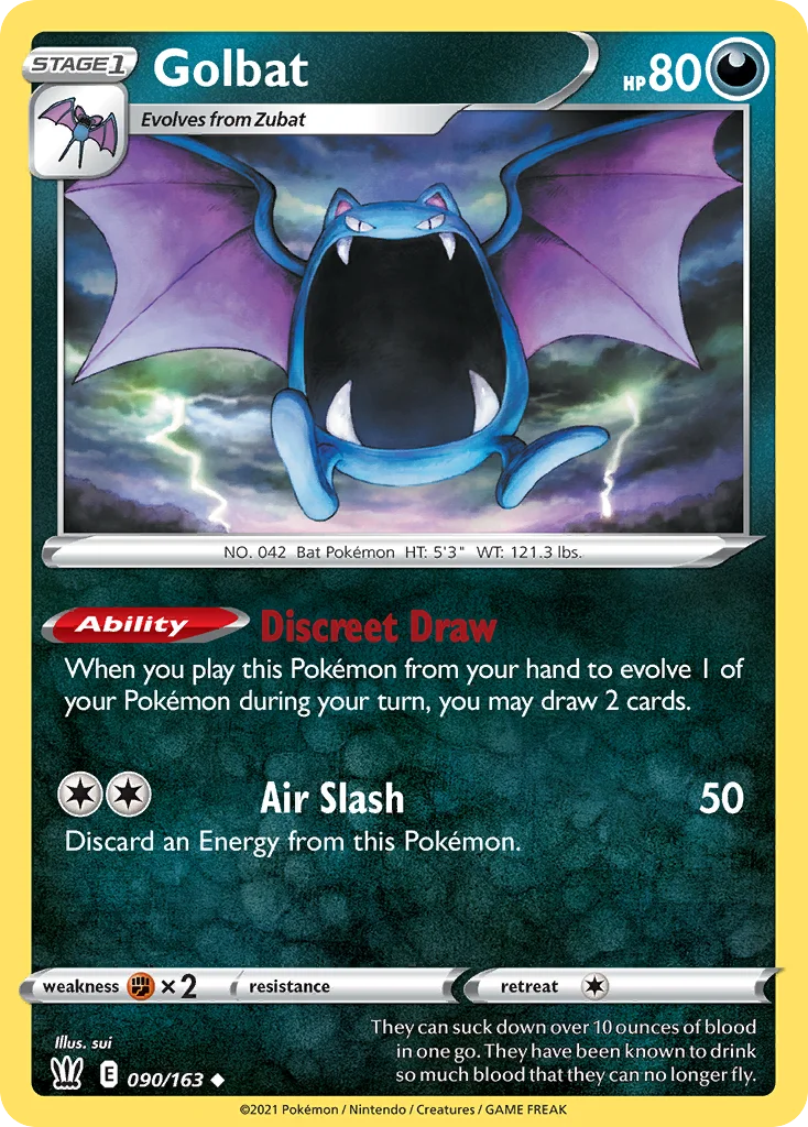 Golbat 090/163 Uncommon