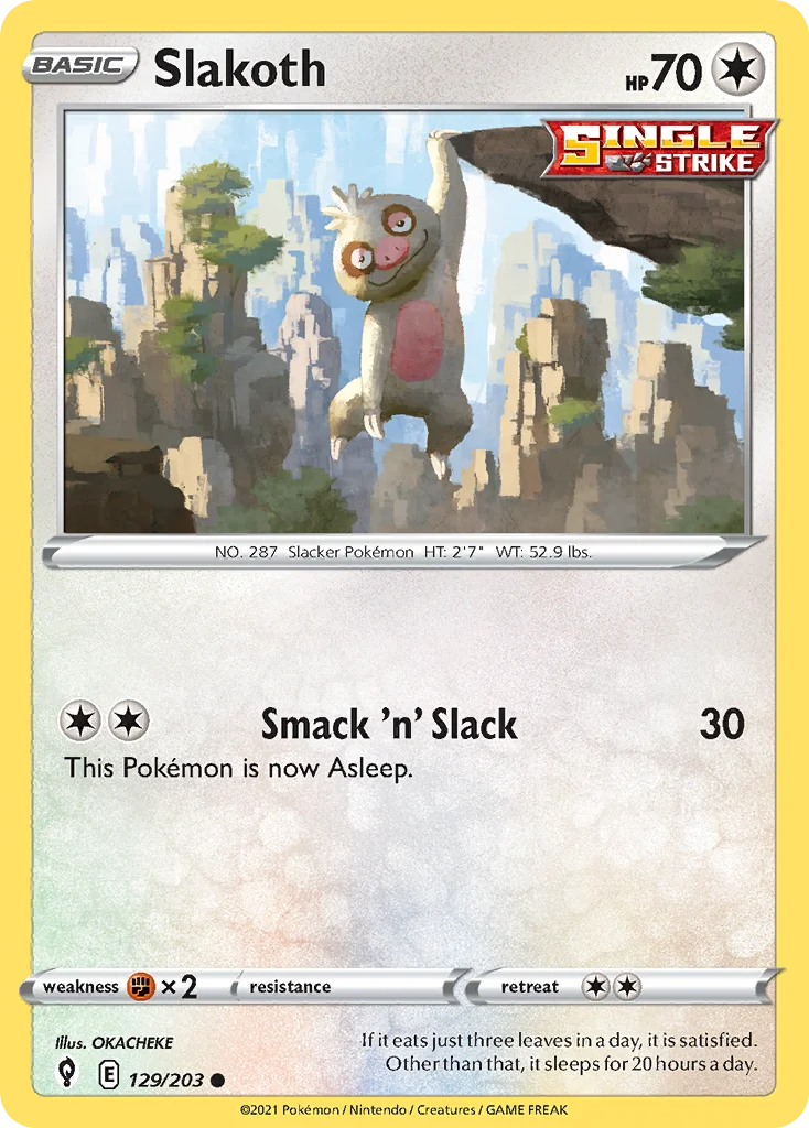 Slakoth 129/203 Common