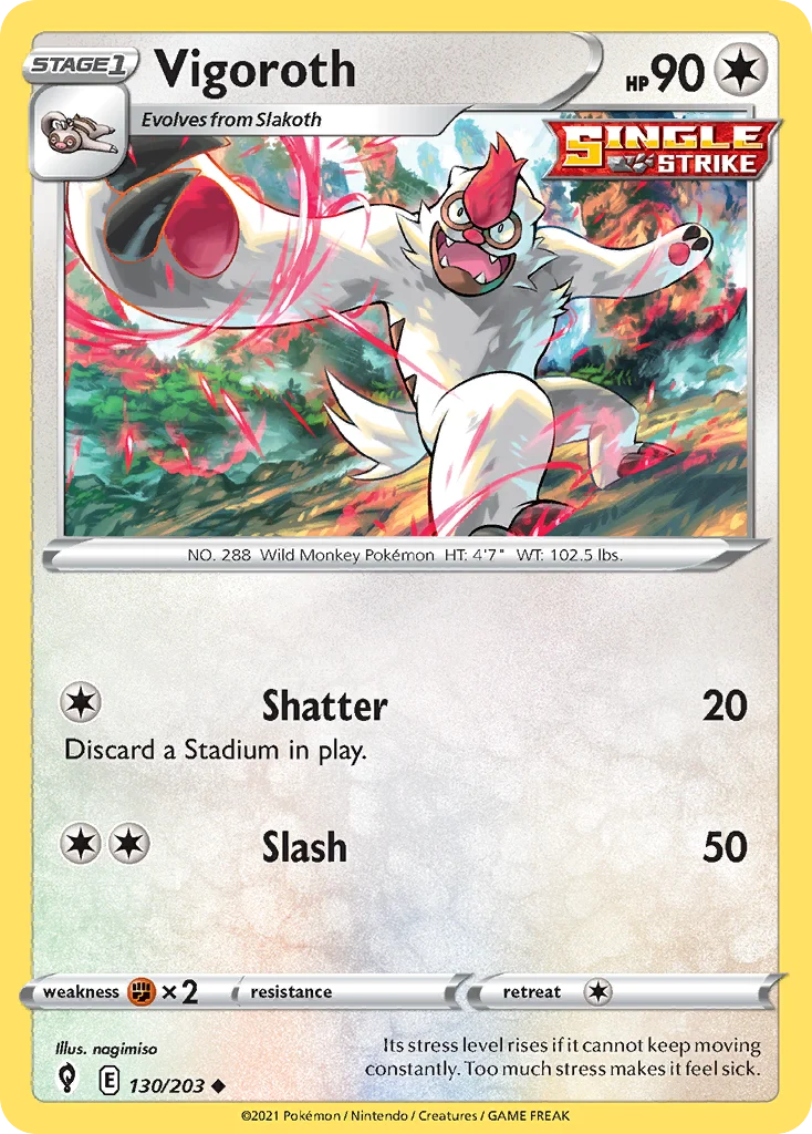 Vigoroth 130/203 Uncommon