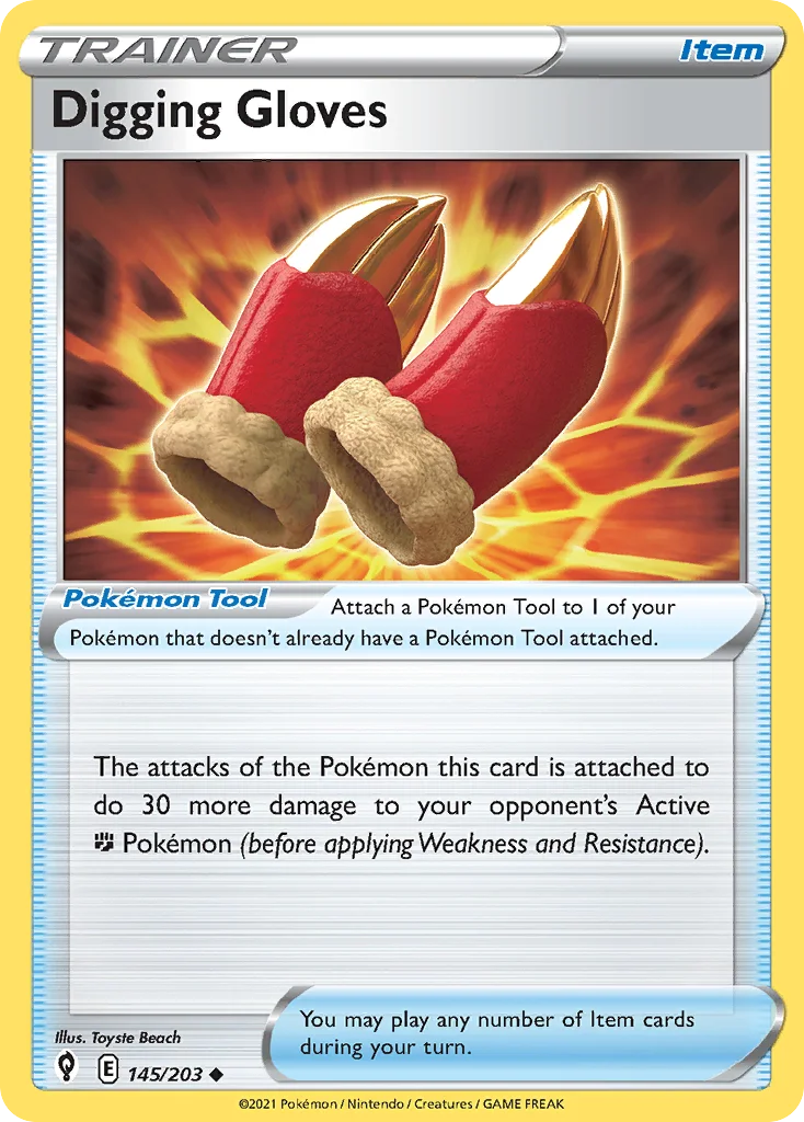 Digging Gloves 145/203 Uncommon