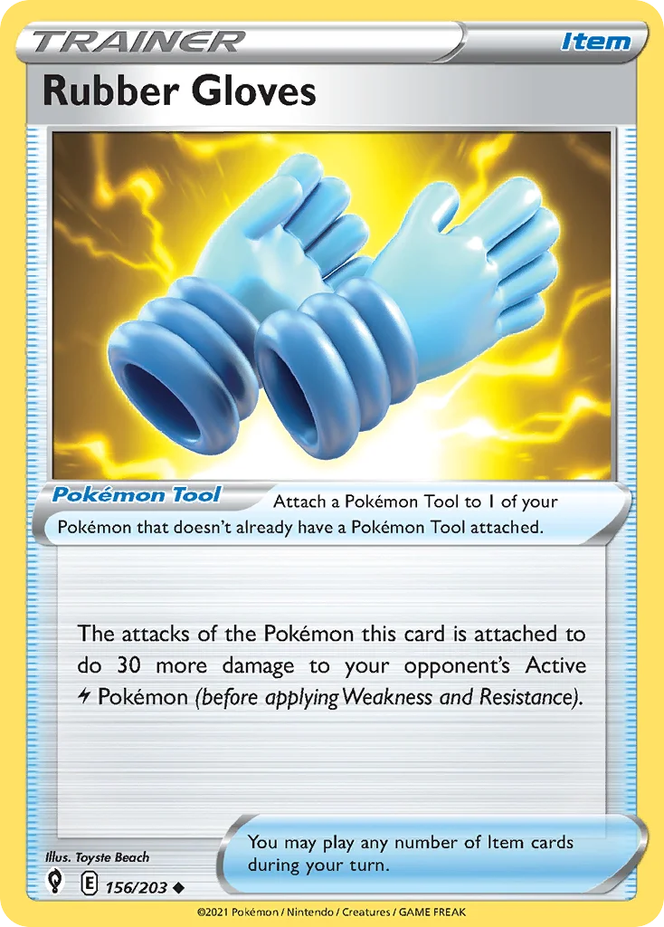 Rubber Gloves 156/203 Uncommon