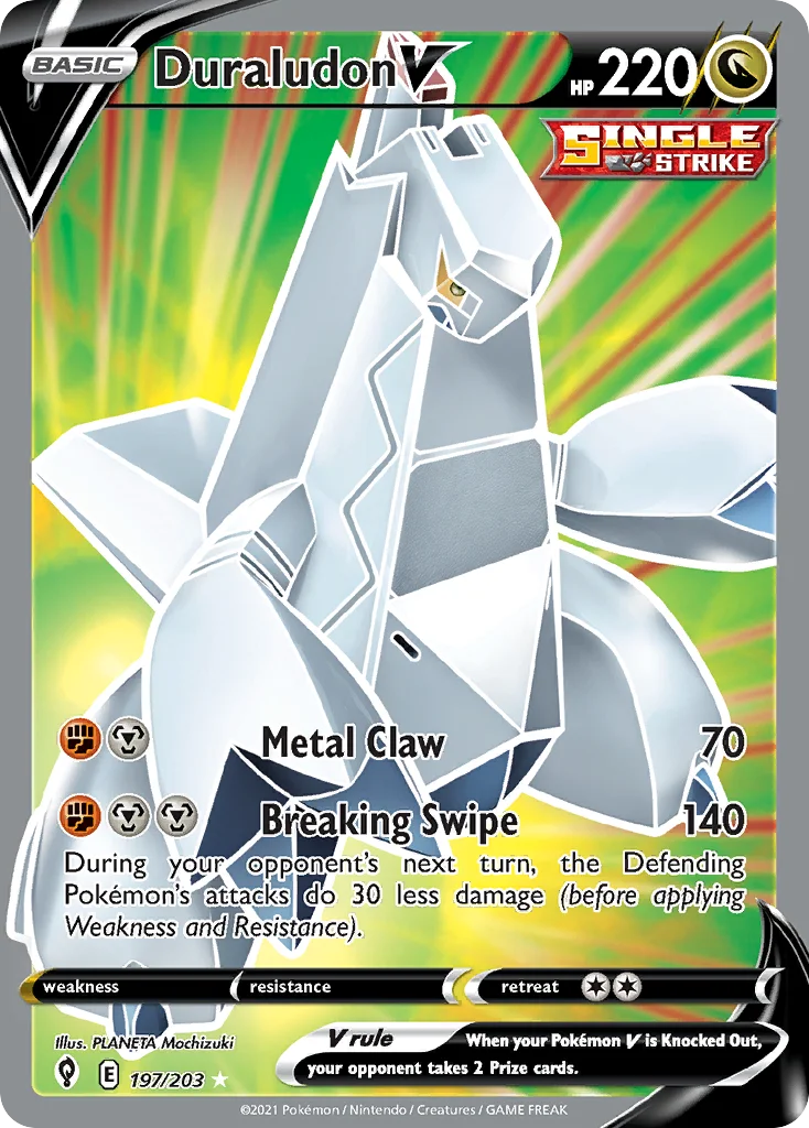 Duraludon V 197/203 Rare ultra