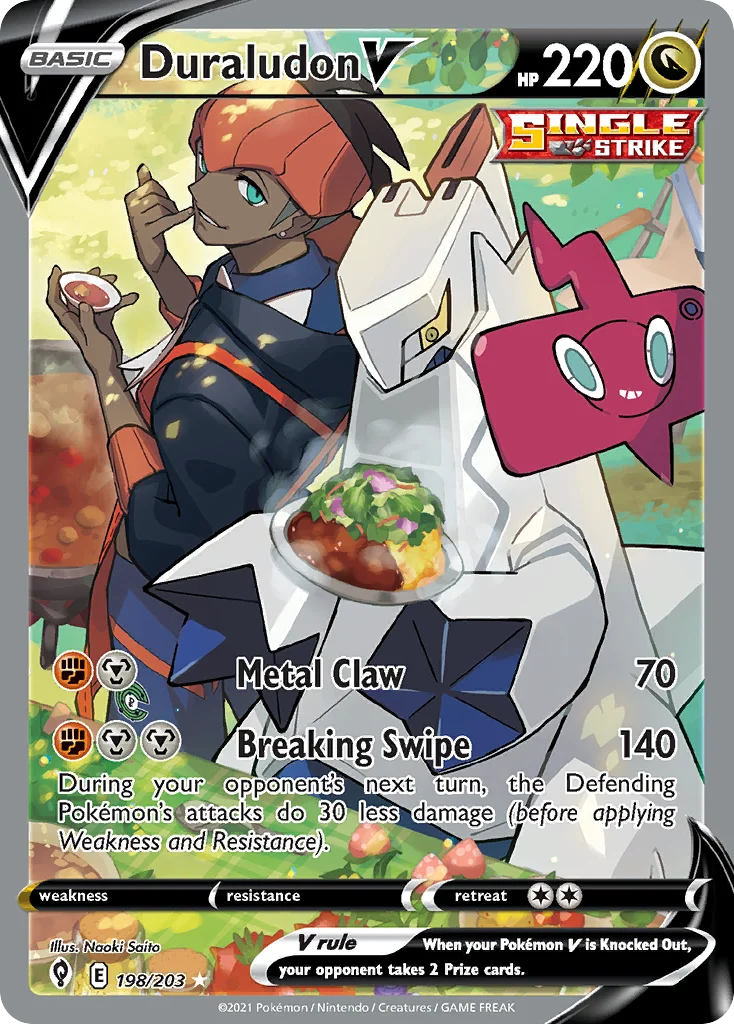 Duraludon V 198/203 Rare ultra
