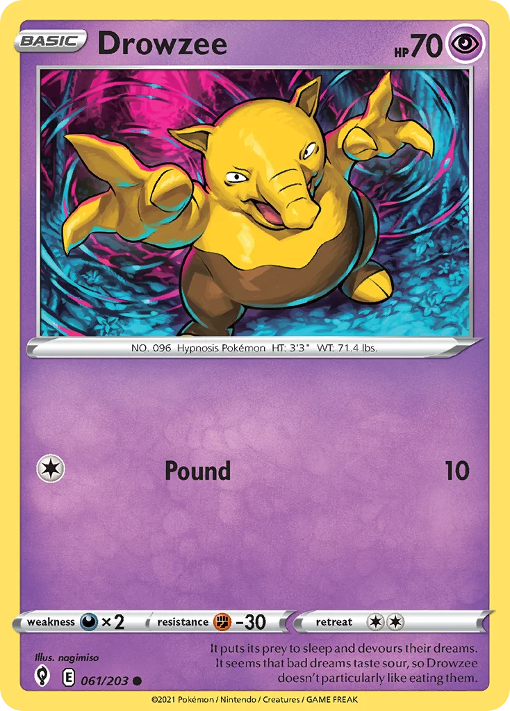 Drowzee 061/203 Common