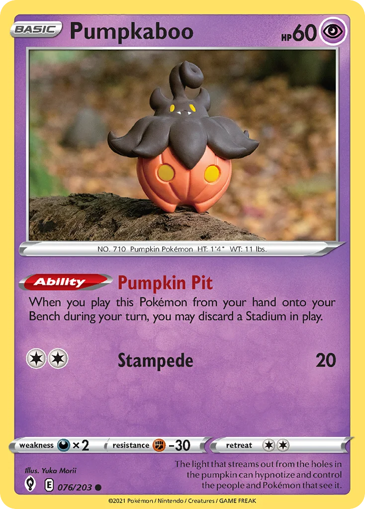 Pumpkaboo 076/203 Common