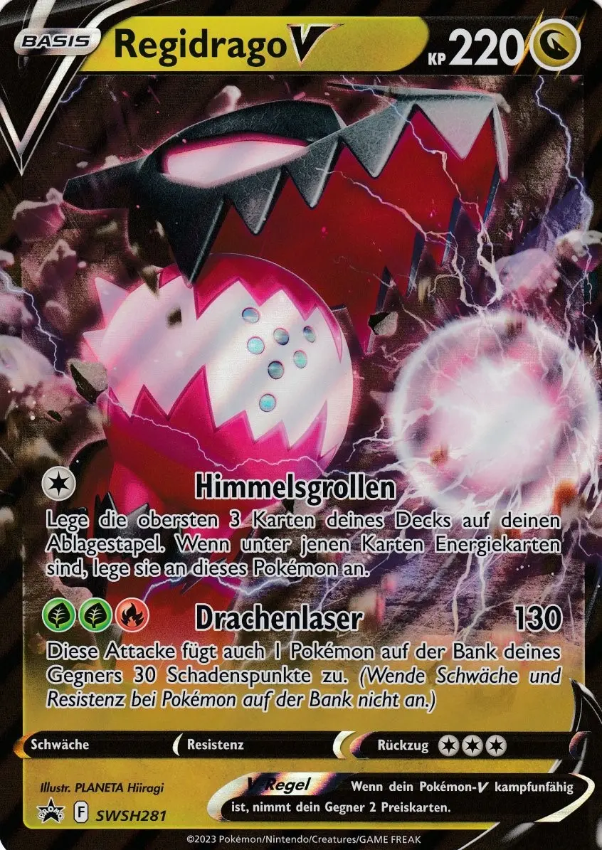 Regidrago v SWSH281 Promo