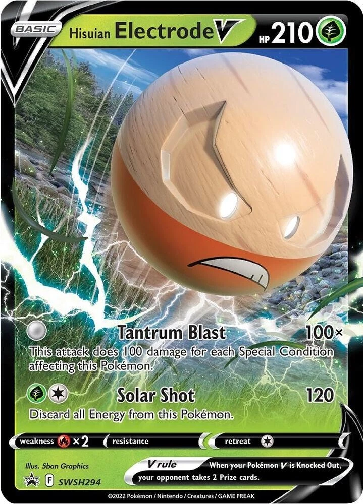 Hisuian Electrode V SWSH294 Promo