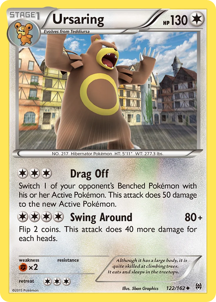 Ursaring 122/162 Uncommon